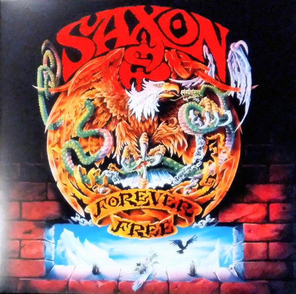 SAXON - Forever Free (Blue Vinyl)