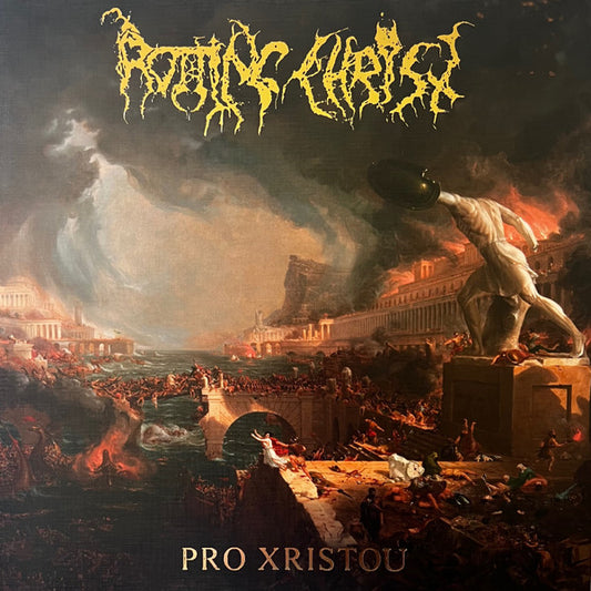 ROTTING CHRIST - Pro Xristou ( Crystal Clear, Red & Blue Marbled Vinyl)