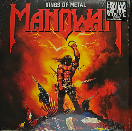 MANOWAR - Kings Of Metal (Blue Transparent vinyl)