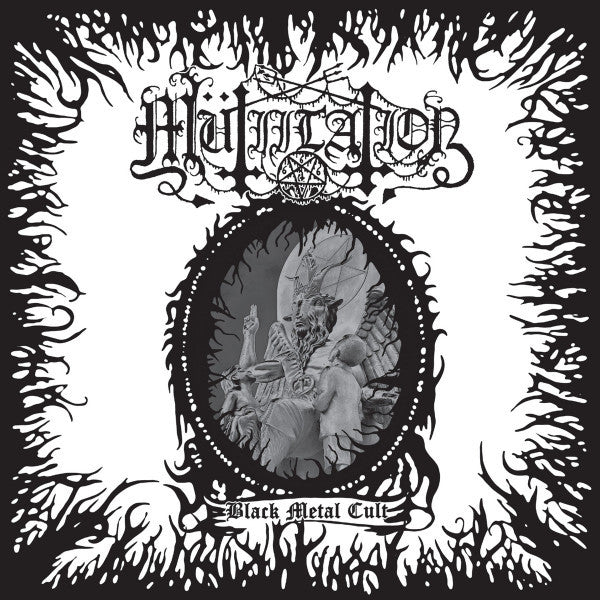 MUTIILATION - Black Metal Cult (White With Black Marble Vinyl)