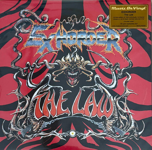 EXHORDER - The Law (Red/Black Marbled Vinyl)