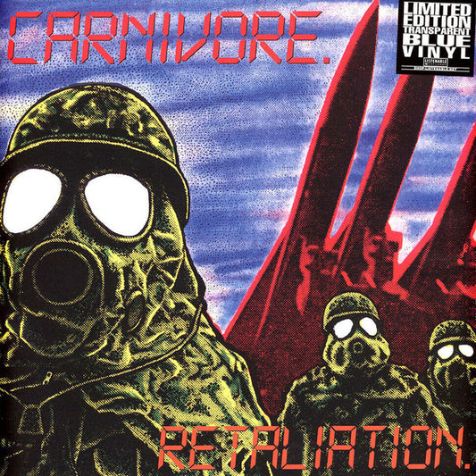 CARNIVORE - Retaliation. (Transparant Blue Vinyl)