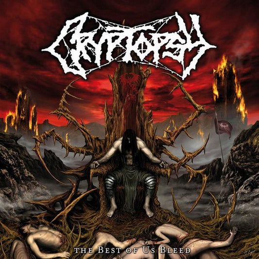CRYPTOPSY - The Best Of Us Bleed (Box set ,4 XLP) Red Vinyl