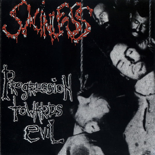 SKINLESS - Progression Towards Evil (Blue Marbled Vinyl)