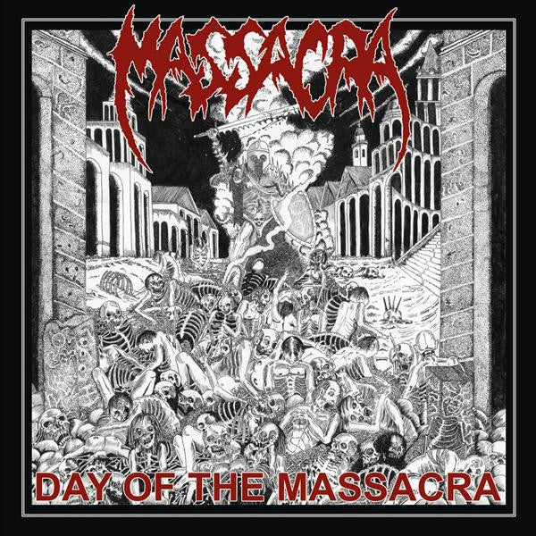 MASSACRA - Day Of The Massacra (Transparant Red Marbled Vinyl)