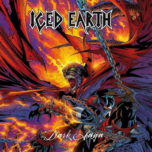 ICED EARTH - The Dark Saga (Red In Beer Vinyl)