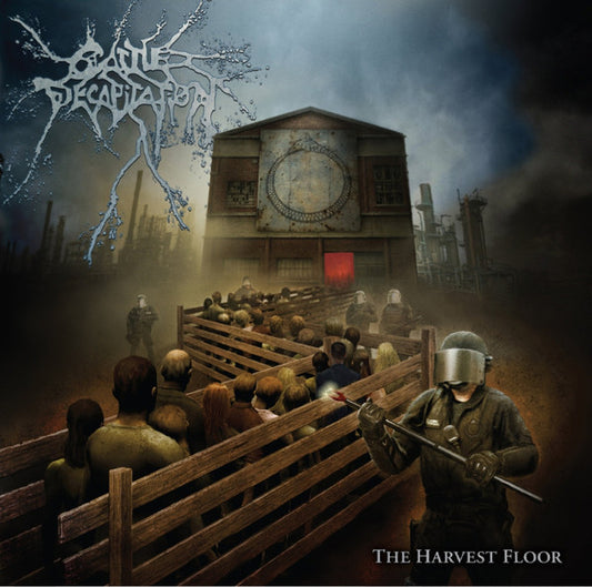 CATTLE DECAPITATION - The Harvest Floor (Transparant Blue Marbled Vinyl)