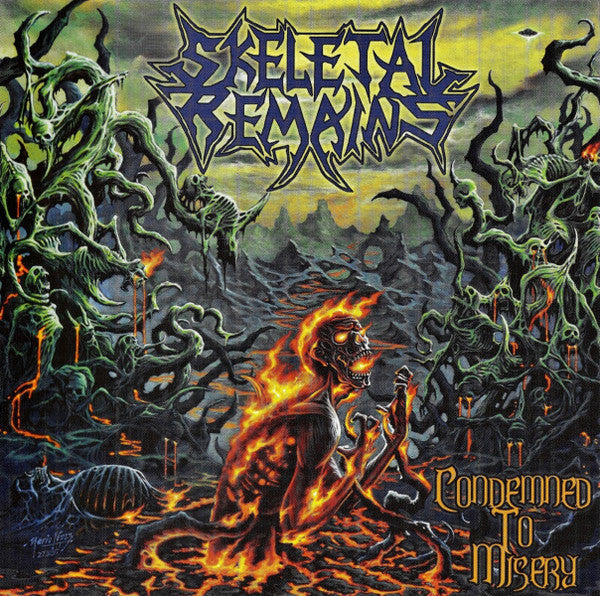 SKELETAL REMAINS - Condemned To Misery (Black Vinyl)