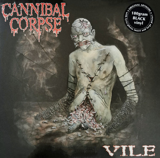 CANNIBAL CORPSE ‎– Vile  (Black Vinyl)