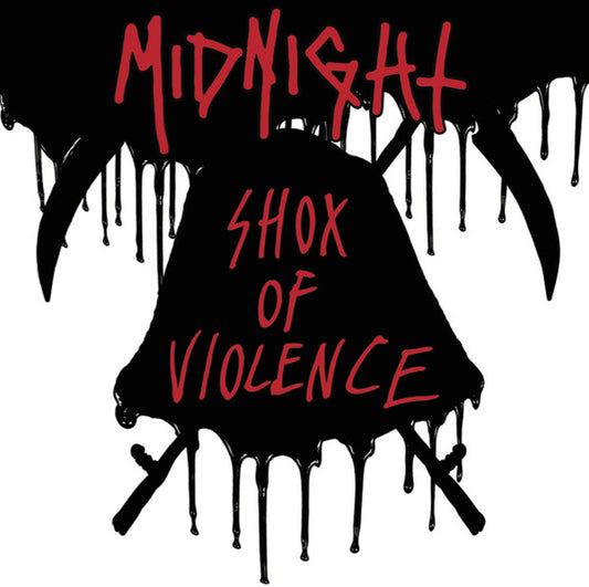 MIDNIGHT - Shox Of Violence (Red/Black Marbled Vinyl)