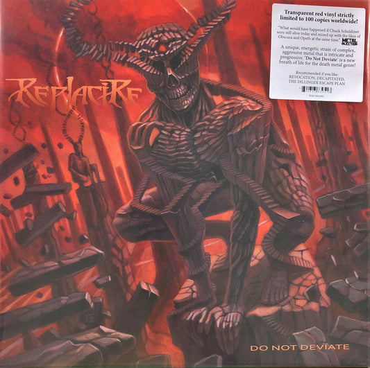 REPLACIRE - Do Not Deviate (Red Vinyl)