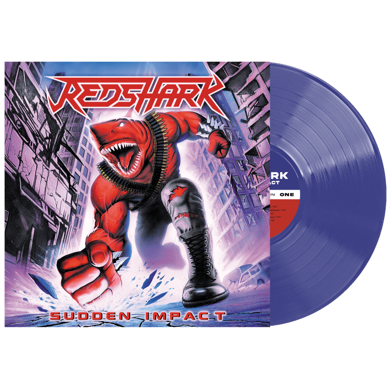 REDSHARK - Sudden Impact (Transparent Blue Vinyl)