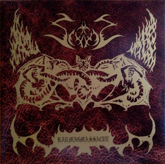 SABBAT - Karmagmassacre (Gold Black Galaxy Vinyl)