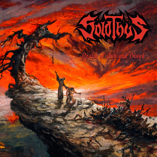 SOLOTHUS - Realm Of Ash And Blood (Transparent Red Inside Transparent Orange Vinyl)