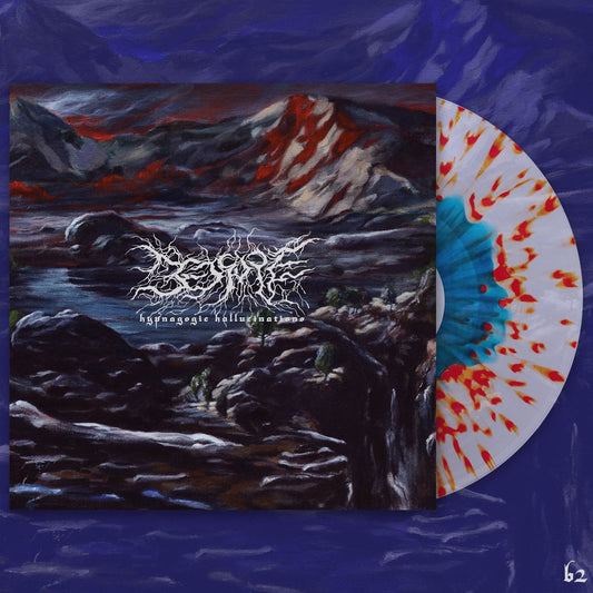 BEDSORE - Hypnagogic Hallucinations (Sea Blue Inside Ultra Clear W/ Blood Red Splatter Vinyl)