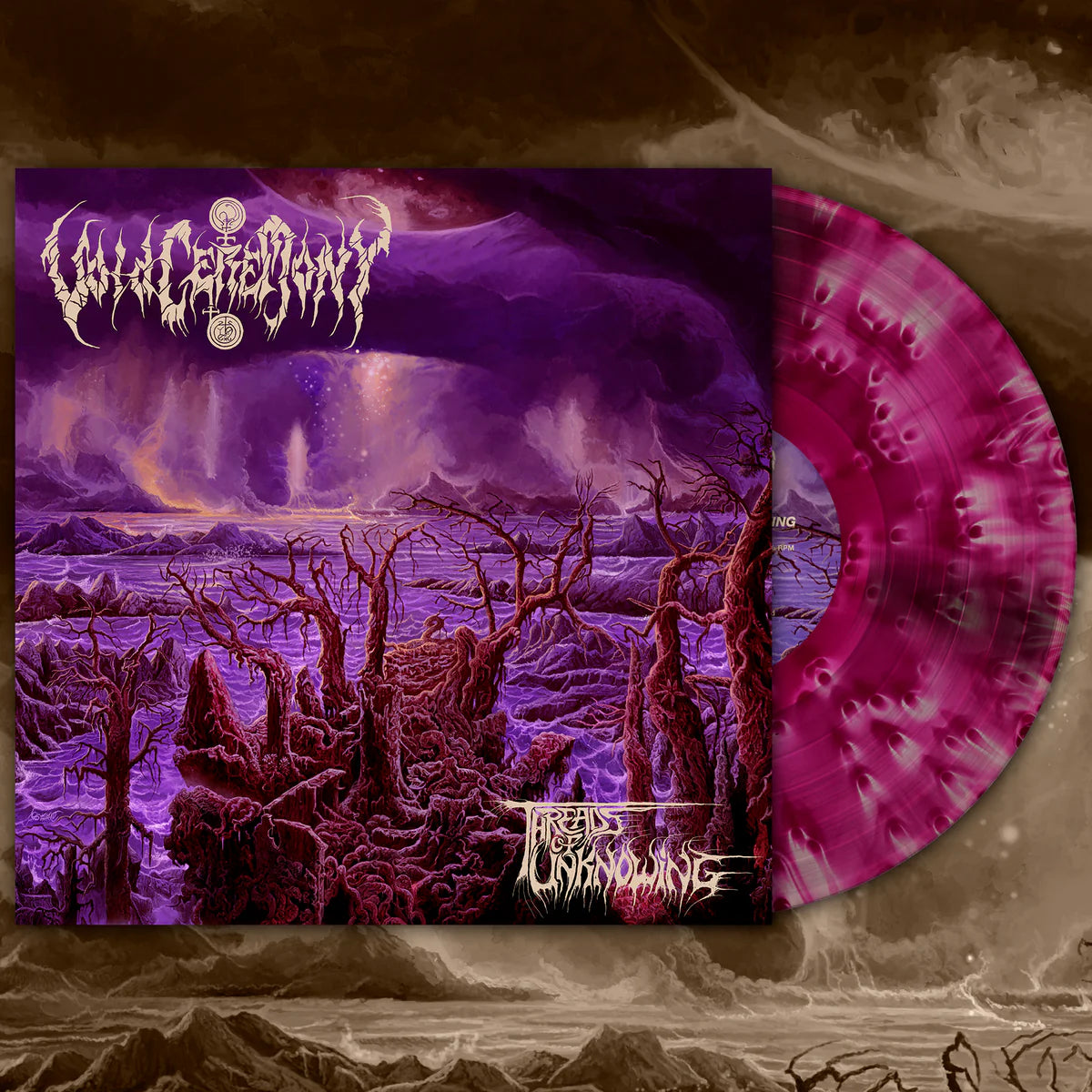 VOIDCEREMONY - Threads Of Unknowing (Deep Purple Cloudy Vinyl)