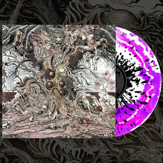 ULTHAR - Providence (Neon Magenta / Neon Violet / White Tri-Color Merge w/ Black Splatter Vinyl)