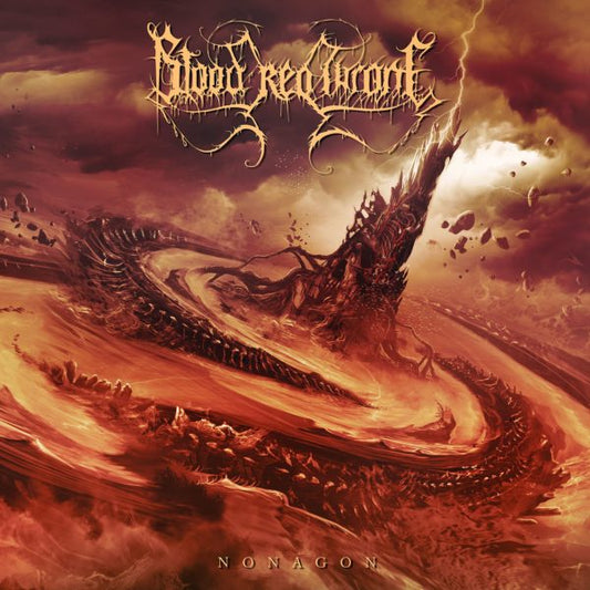 BLOOD RED THRONE - Nonagon (Black Vinyl)