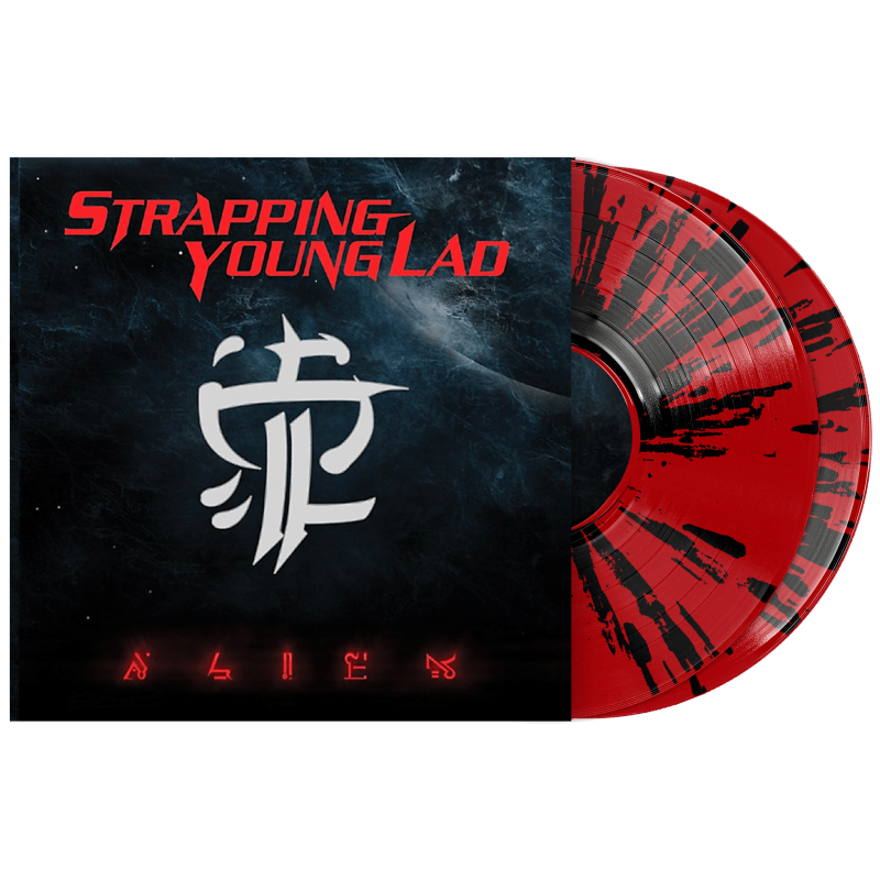 STRAPPING YOUNG LAD - Alien  (Red/Black Splatter Vinyl - 2LP)