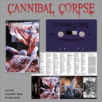 CANNIBAL CORPSE - Tomb Of The Mutilated (MC)