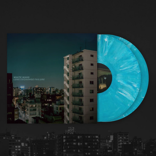 WHITE WARD -  Love Exchange Failure (Blue White Marble Effect Vinyl)