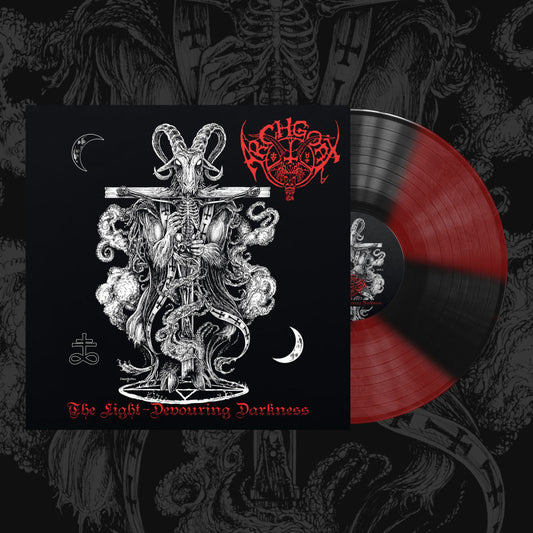 ARCHGOAT - The Light-Devouring Darkness ( Red [Blood] With Black Spinner Effect Vinyl)