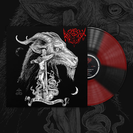ARCHGOAT - All Christianity Ends (Red [Blood] w/ Black Spinner Effect Vinyl)