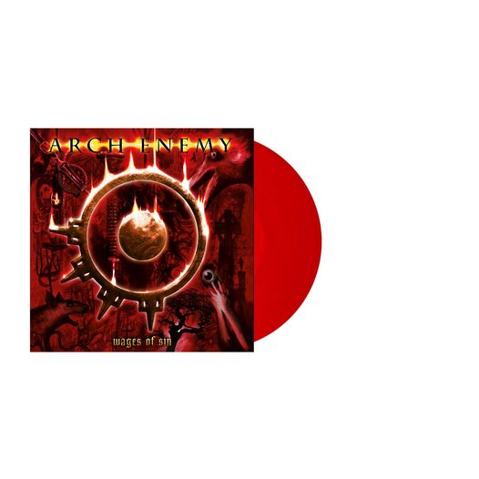 ARCH ENEMY - Wages Of Sin (Transparant Red Vinyl)