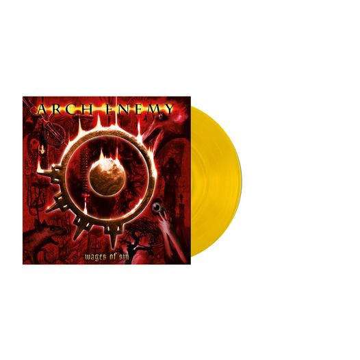 ARCH ENEMY - Wages Of Sin (Transparant Sun Yellow Vinyl)