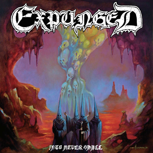 EXPUNGED - Into Never Shall (Orange/Blue/Purple Swirl Vinyl)