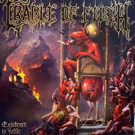 CRADLE OF FILTH - Existence Is Futile (Redgold/Black Corona Vinyl)