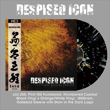 DESPISED ICON - The Healing Process (Black,Orange/White Splatter Vinyl)