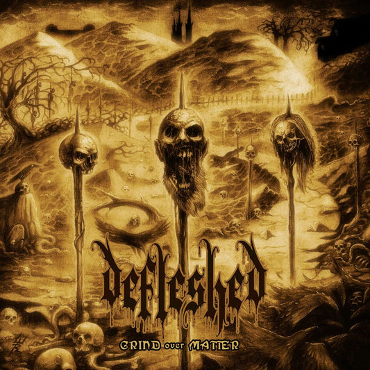 DEFLESHED - Grind over Matter (Blood Splatter Vinyl)