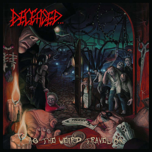 DECEASED - As The Weird Travel On (Red Cloudy Effect Vinyl)
