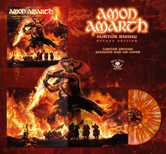 AMON AMARTH - Surtur Rising (Orange/White Splatter Vinyl)