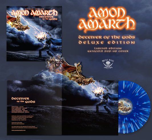 AMON AMARTH - Deceiver of the Gods (Blue/White Splatter Vinyl)