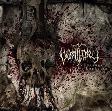 VOMITORY - Carnage Euphoria (Sand Beige Marbled Vinyl)