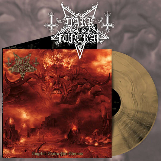 DARK FUNERAL - Angelus Exuro Pro Eternus (Gold With Black Marble Effect Vinyl)