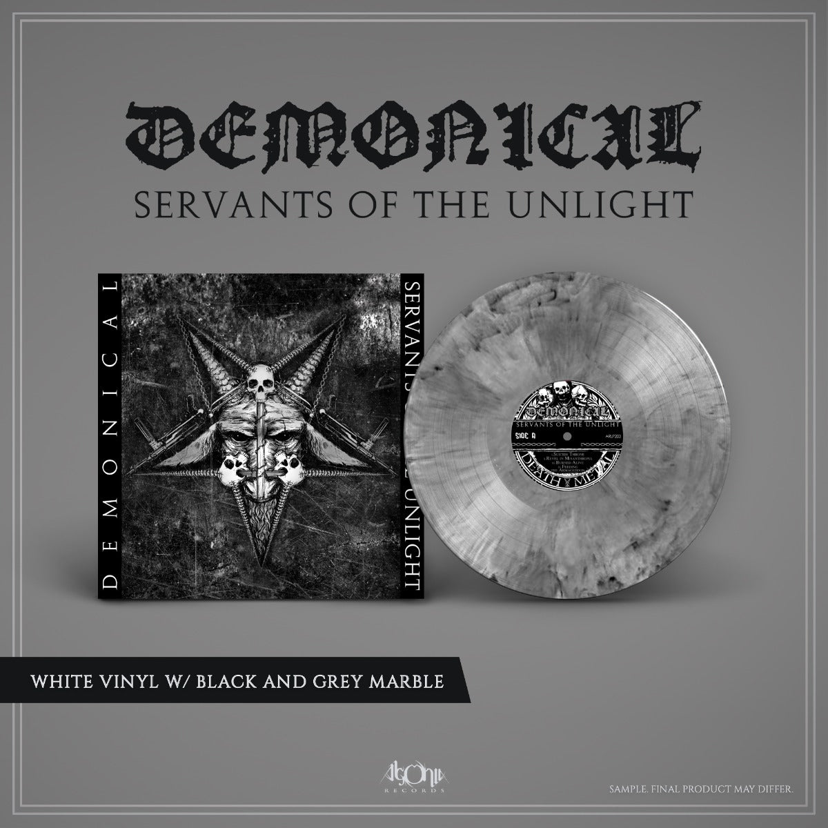 DEMONICAL - Servants of the Unlight (Marbled Vinyl)
