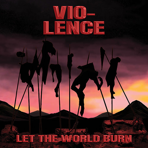 VIO-LENCE - Let The World Burn (Crimson Marbled Vinyl)