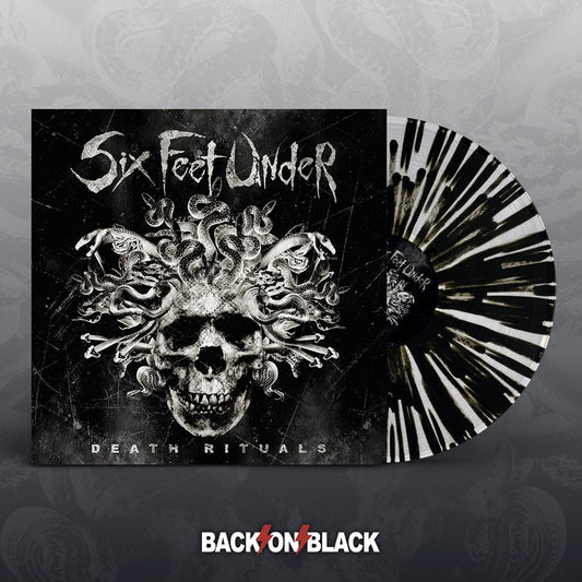 SIX FEET UNDER - Death Rituals (Clear/Black Splatter Vinyl)
