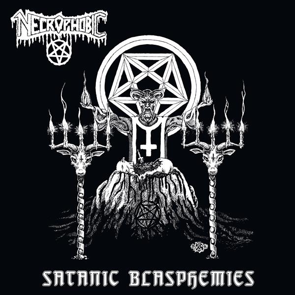 NECROPHOBIC - Satanic Blasphemies (Red Vinyl)