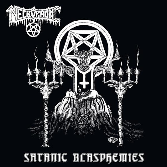 NECROPHOBIC - Satanic Blasphemies (Red Vinyl)
