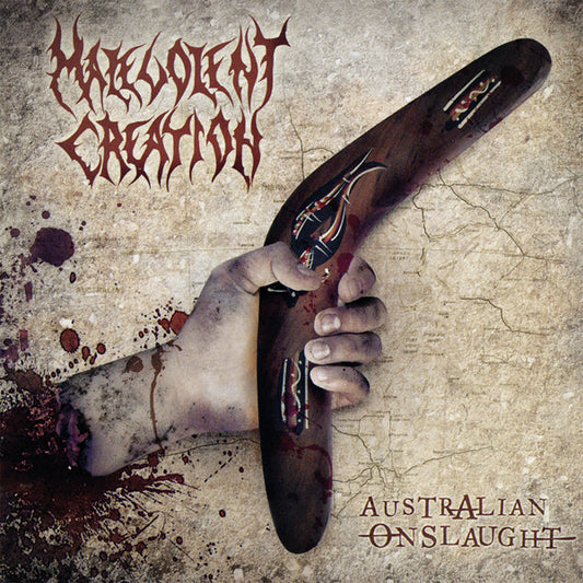 MALEVOLENT CREATION - Australian Onslaught (White Vinyl)
