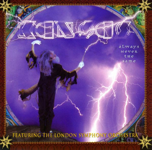 KANSAS (Featuring The London Symphony Orchestra) - Always Never The Same (White Vinyl)