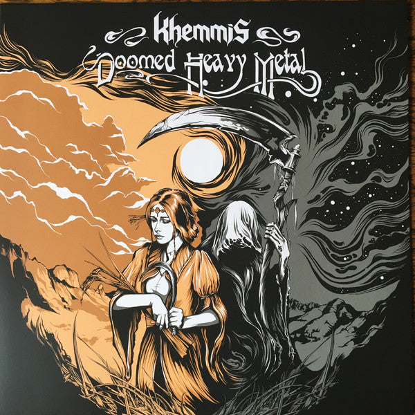 KHEMMIS - Doomed Heavy Metal (Ultra Clear w/ Black Smoke and Gold Splatter Vinyl)