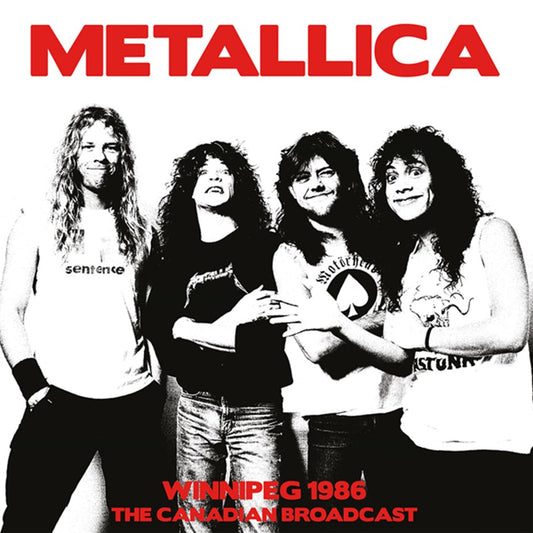 METALLICA - Winnipeg 1986 The Canadian Broadcast (Red Vinyl)