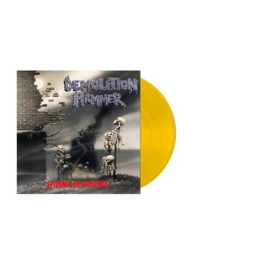 DEMOLITION HAMMER - Epidemic Of Violence (Yellow [Sun Transparent] Vinyl)