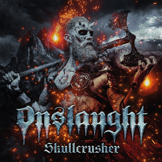 ONSLAUGHT - Skullcrusher (White With Red Splatter Vinyl)