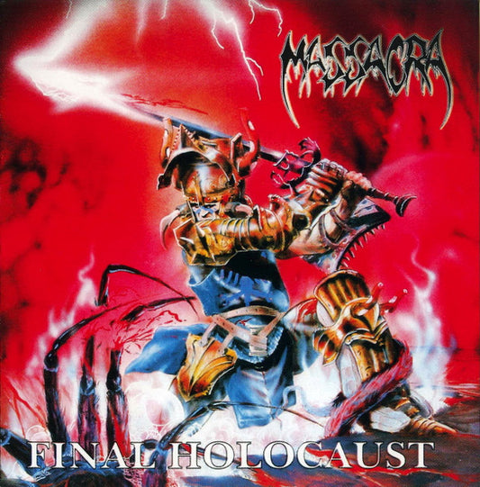 MASSACRA - Final Holocaust (Transparant Red With Black Marbled Vinyl)